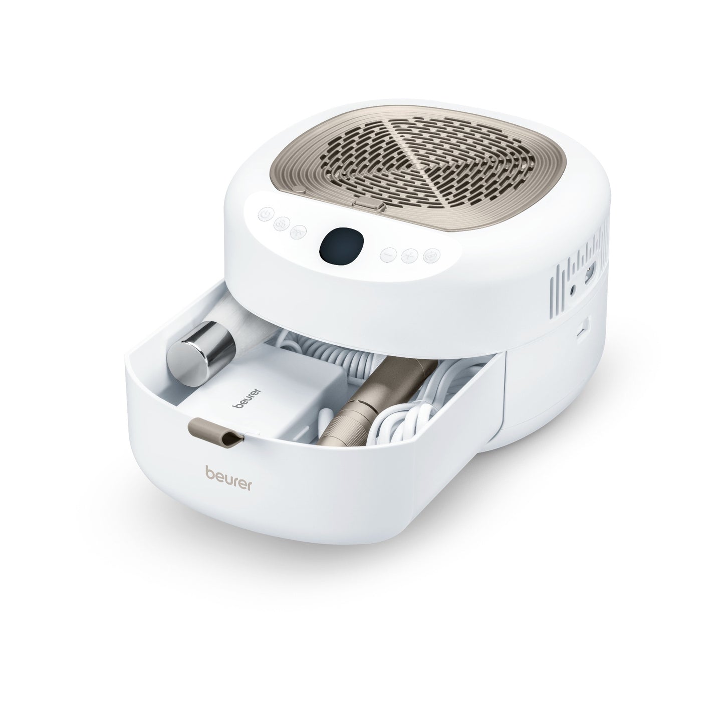 Conjunto Manicure/Pedicure Beurer MP200 | Cortador, UV/LED, Extrator