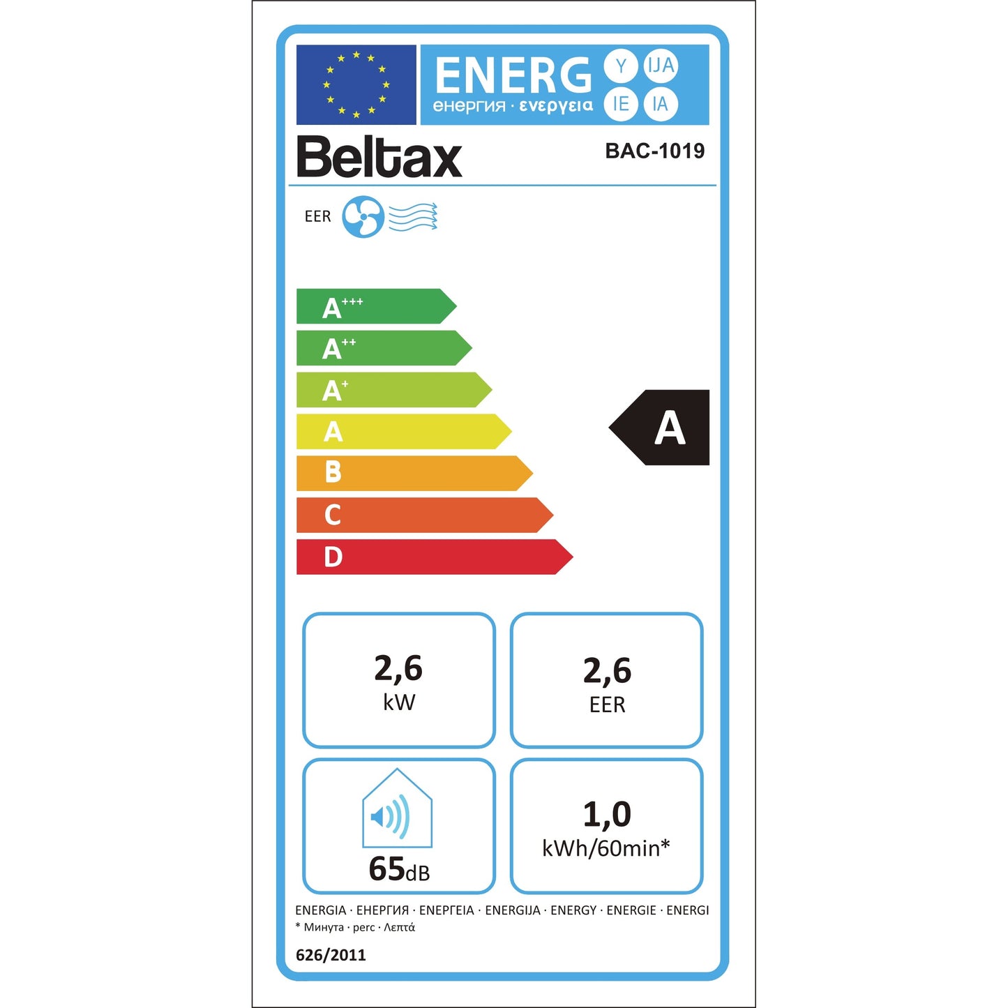 Ar Condicionado Portátil Beltax BAC1019 | 9000 BTU, WiFi, 330 m³/h