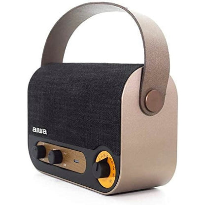 Rádio Portátil AIWA RBTU600 | Bluetooth, 6h Autonomia, USB