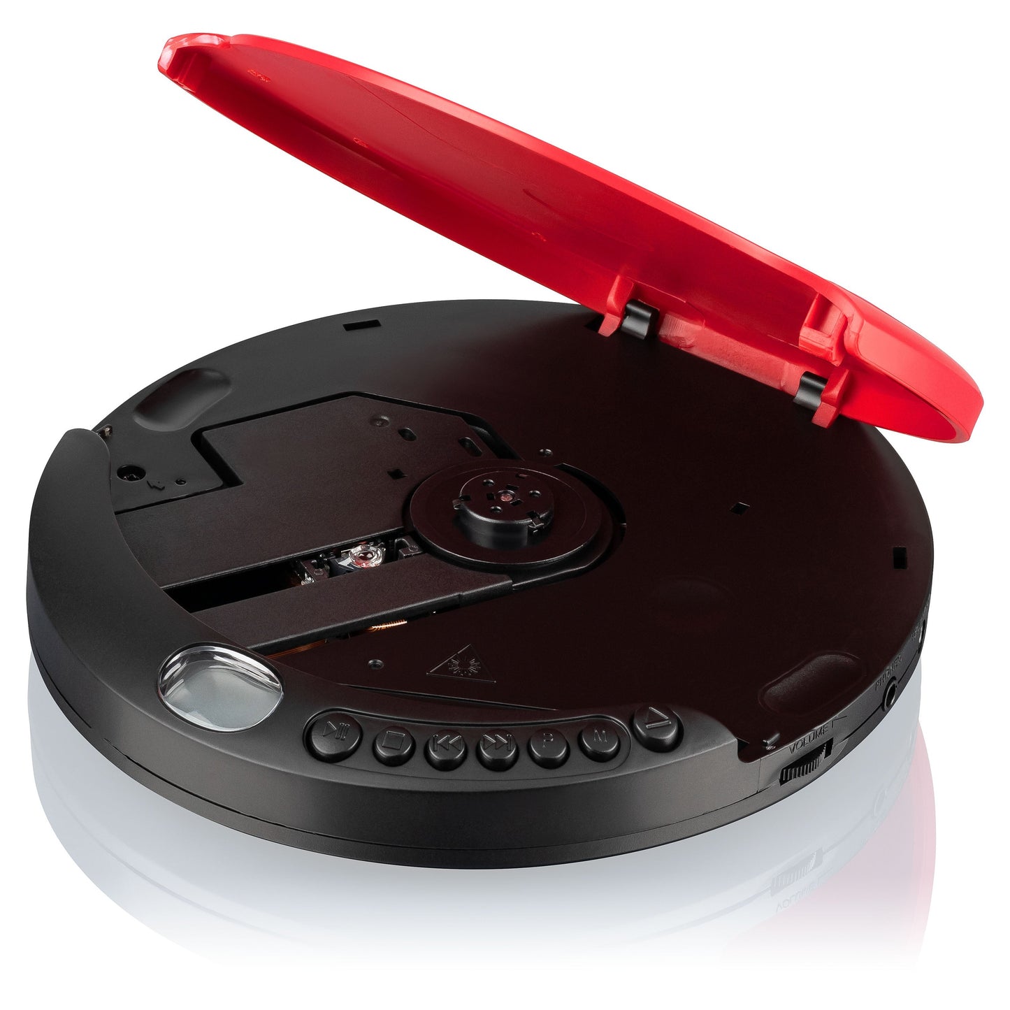 Leitor de CD Roadstar PCD435NCD | LCD, Entrada 3.5mm, Pilhas AA