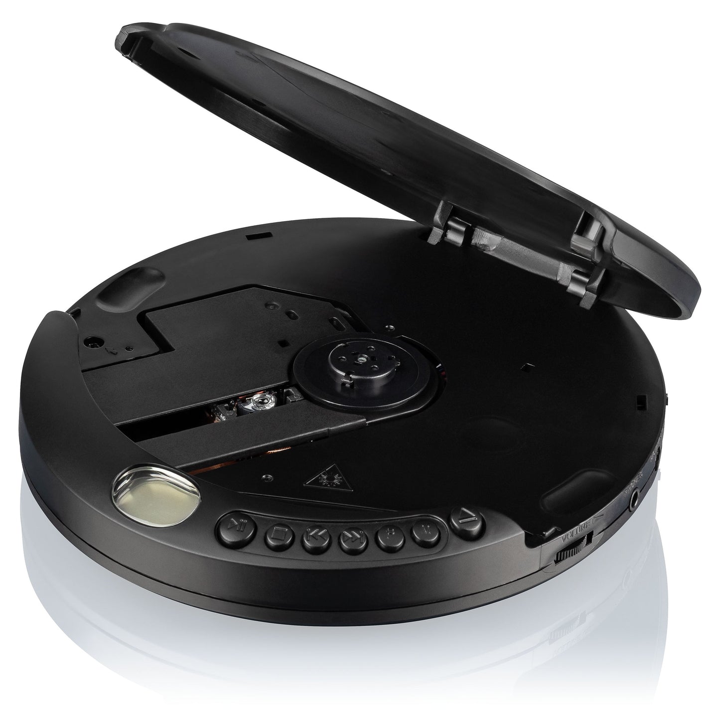 Leitor de CD Roadstar PCD498NMP | LCD, Anti-choque 100s, Pilhas AA