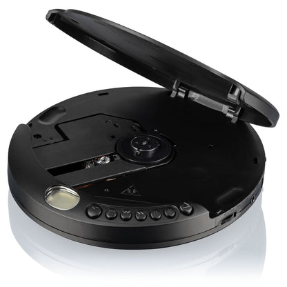 Leitor de CD Roadstar PCD498NMP | LCD, Anti-choque 100s, Pilhas AA