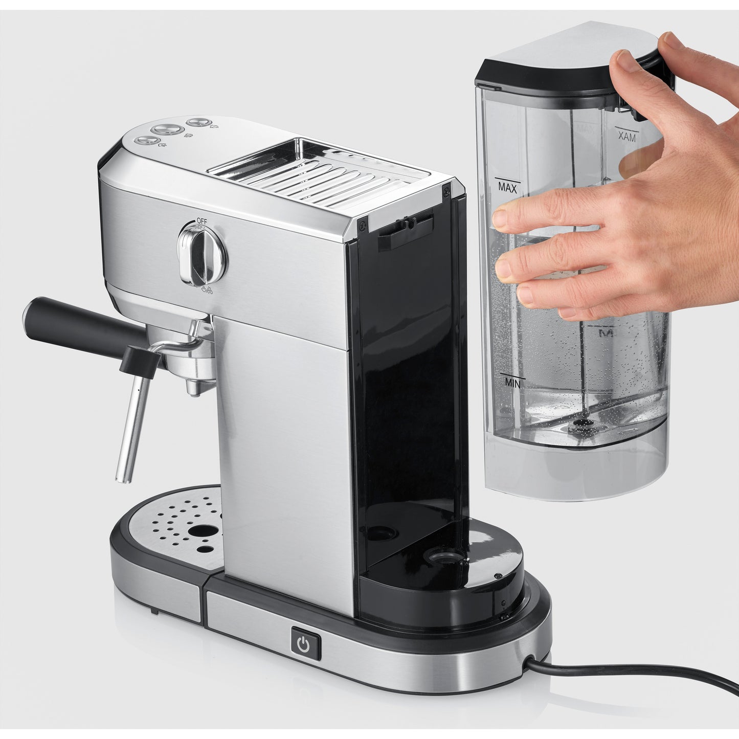 Máquina de Café Expresso Severin KA5997 | 20 bar, 1L, Aço inox