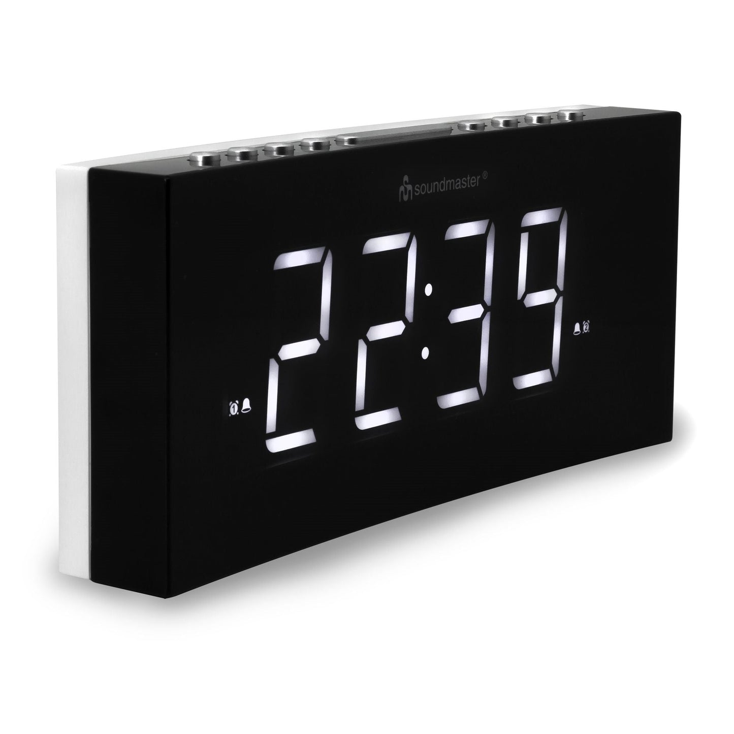 Rádio Soundmaster UR8800 | Display 1.8", Alarme Duplo, USB