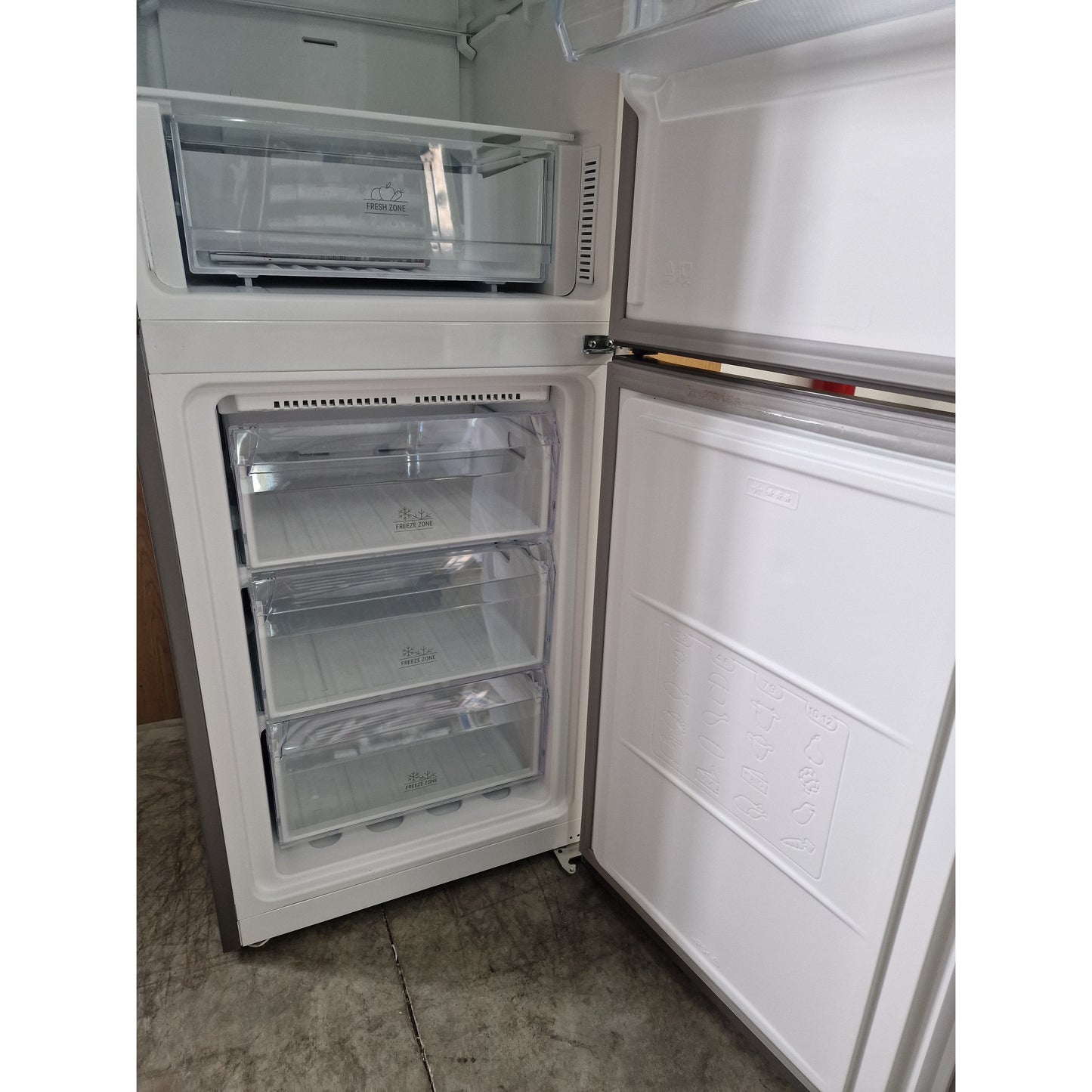 Outlet | Frigorífico Combinado Hotpoint HAFCP TA23SX O3 | 367L, No Frost, D