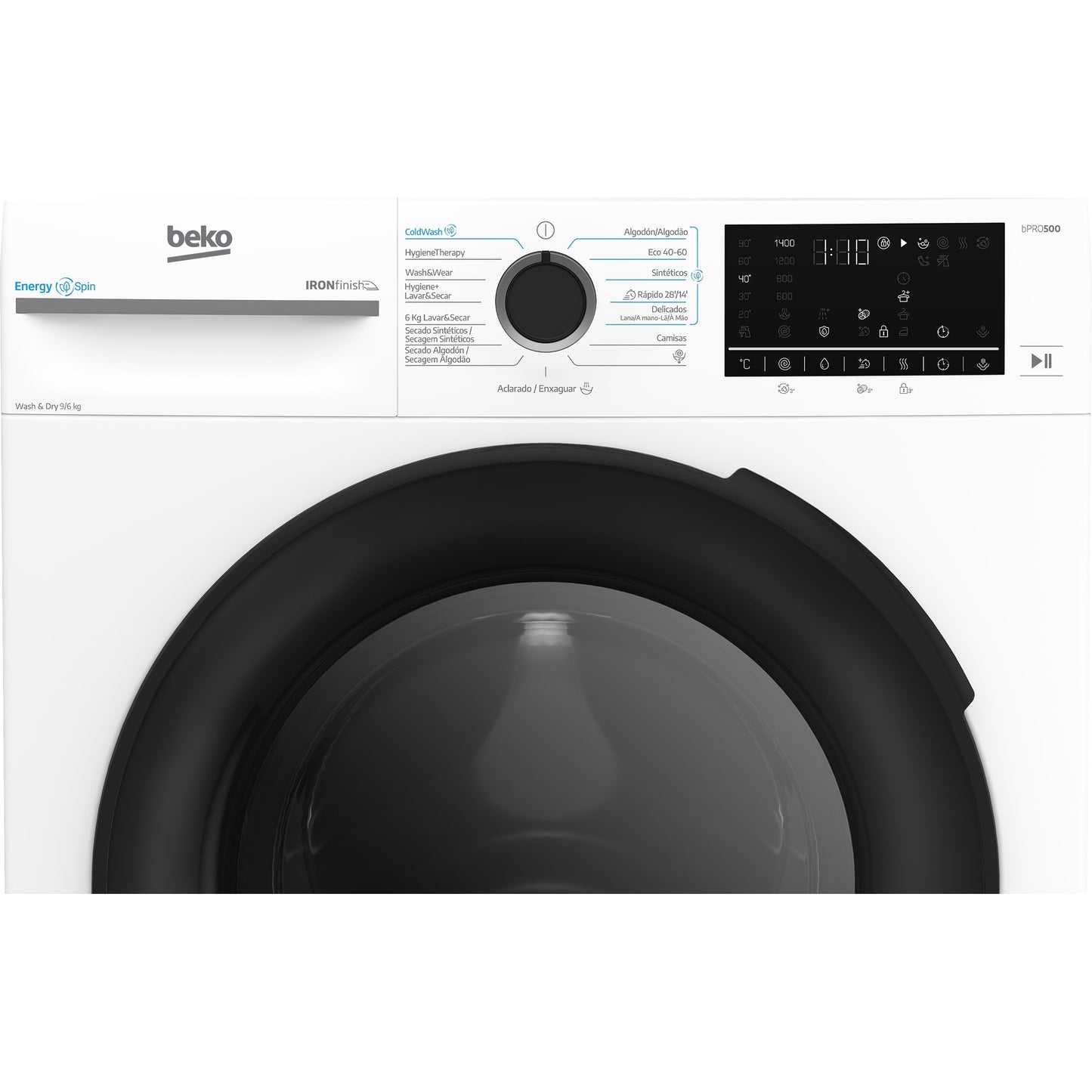 Máquina Lavar e Secar BEKO BM5DFT49437WB | 6kg, 1400 RPM, Classe A