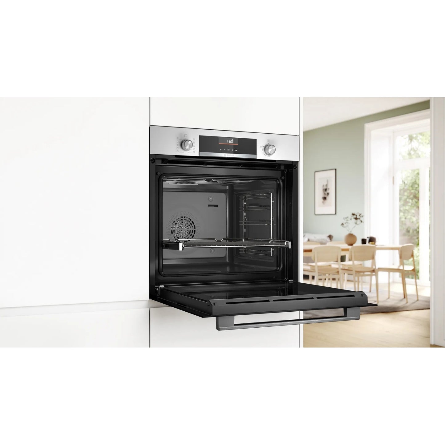 Forno Elétrico BOSCH Hbg536ew4 | 71L, 8 Modos, Classe A+