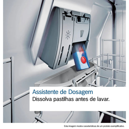 Máquina de Lavar Loiça Bosch SMP4ECC71S | 14 talheres, Classe B, 60 cm