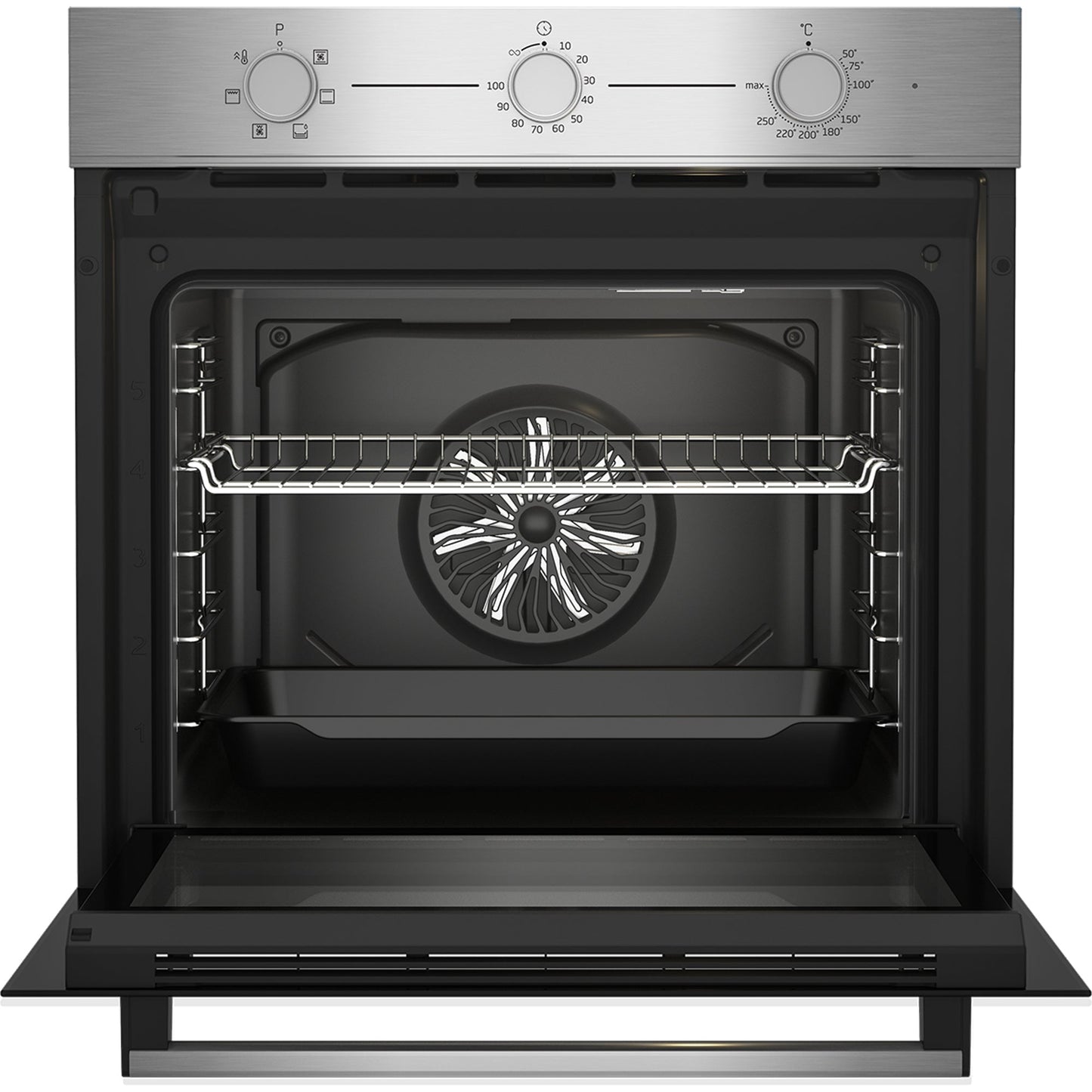 Pack Encastre Forno + Placa Beko BBSE12131CXD | Forno 66L, Placa Gás 4 Zonas