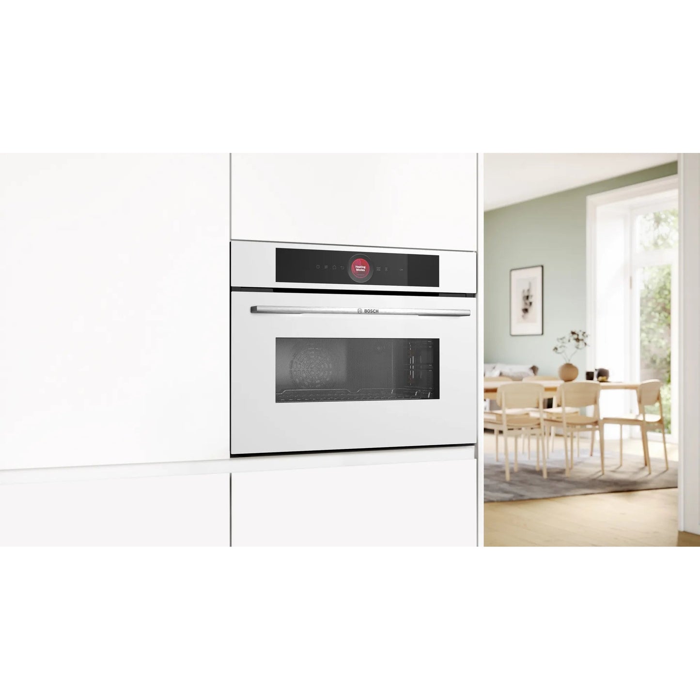 Forno Compacto Bosch CMG7241W1 | 45L, Micro-ondas, Air Fry