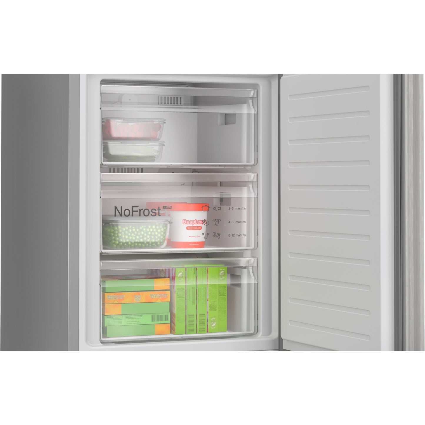 Frigorífico Combinado Bosch KGN392LAG | 363L, 29dB, Classe A