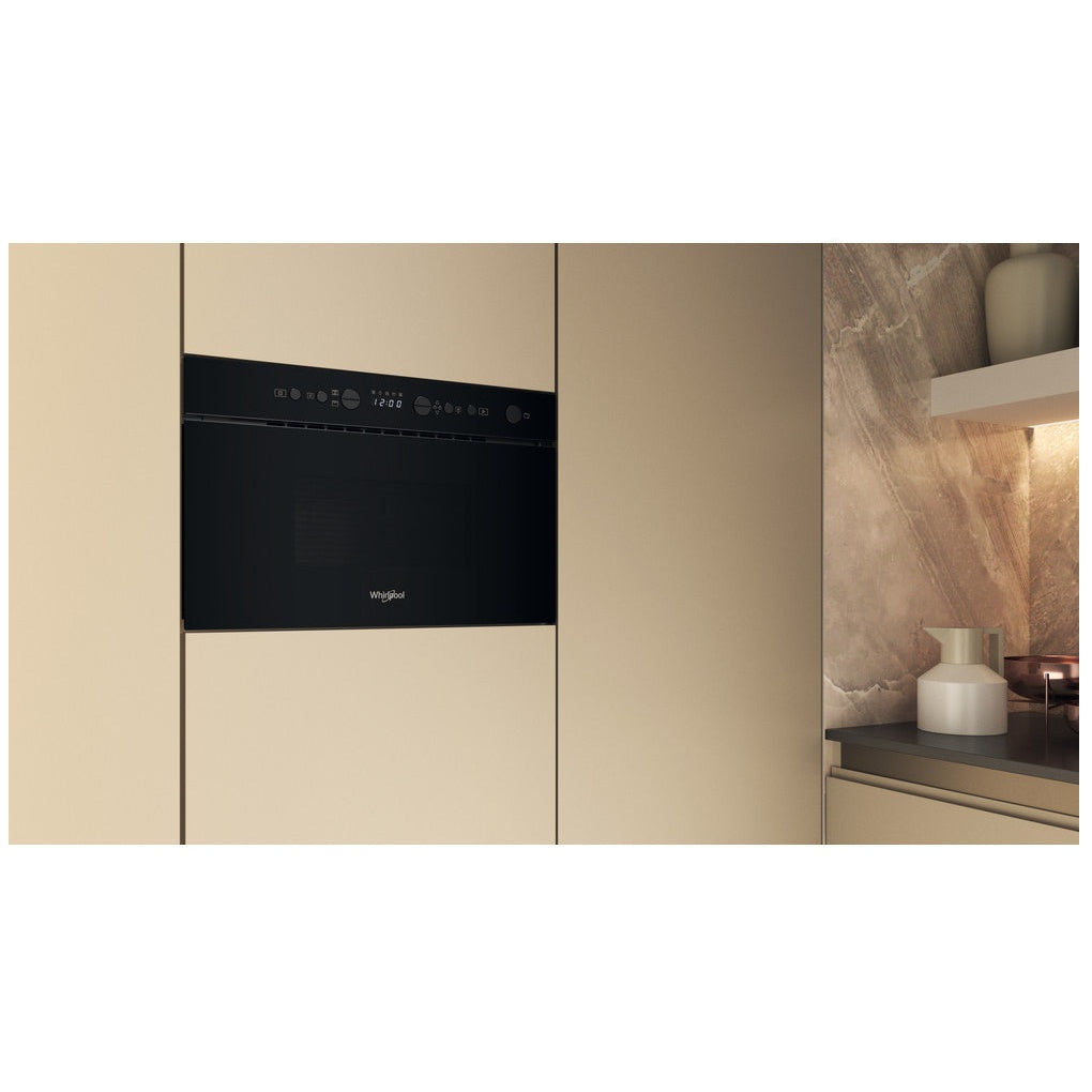 Micro-ondas Encastre Whirlpool WMN14BB | 22L, Grill, Crisp