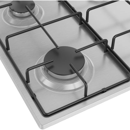 Placa a Gás Beko HIGG 64103 SXN | 7900W, Gás LPG, 58cm