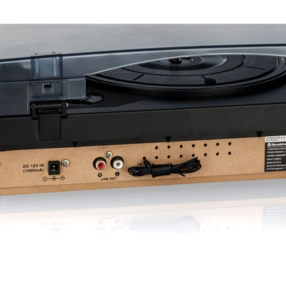 Gira-discos Roadstar TTR8634 | 33/45/78 rpm, Rádio FM, Amplificador