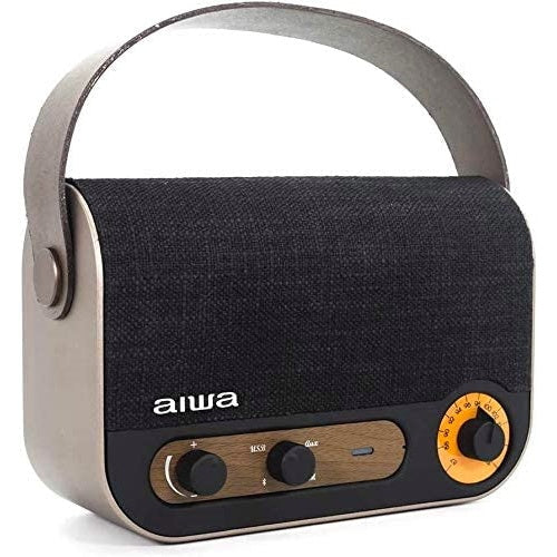 Rádio Portátil AIWA RBTU600 | Bluetooth, 6h Autonomia, USB