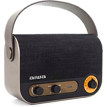 Rádio Portátil AIWA RBTU600 | Bluetooth, 6h Autonomia, USB