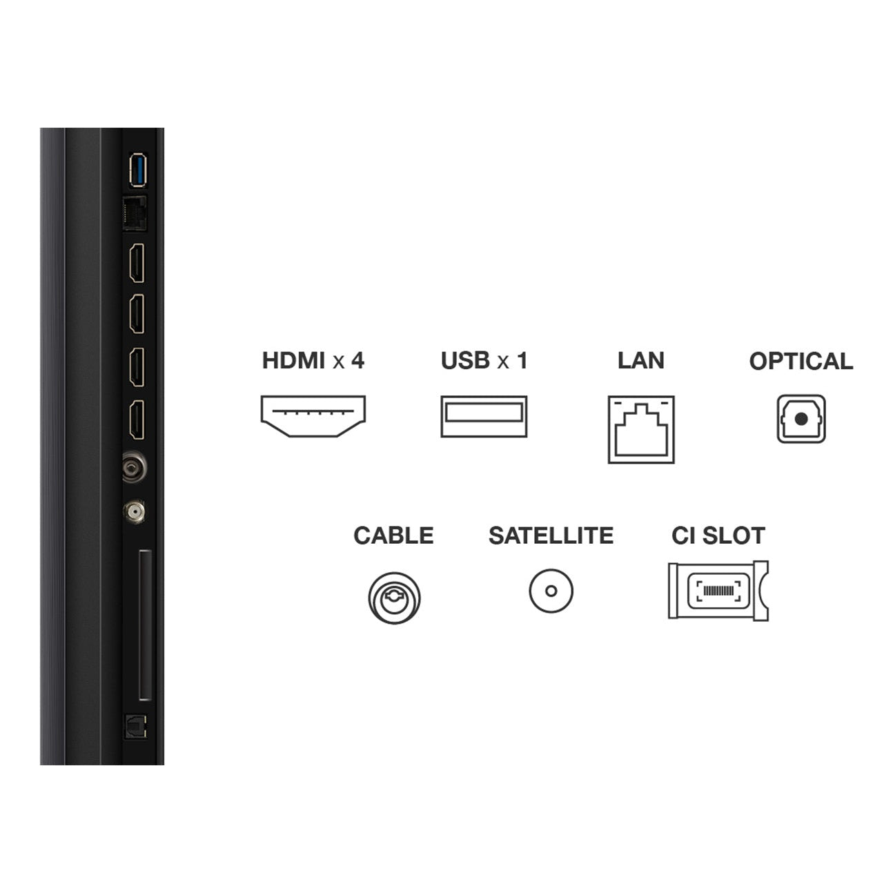 TV TCL 85C6K | 85", Mini LED, 4K, Google TV