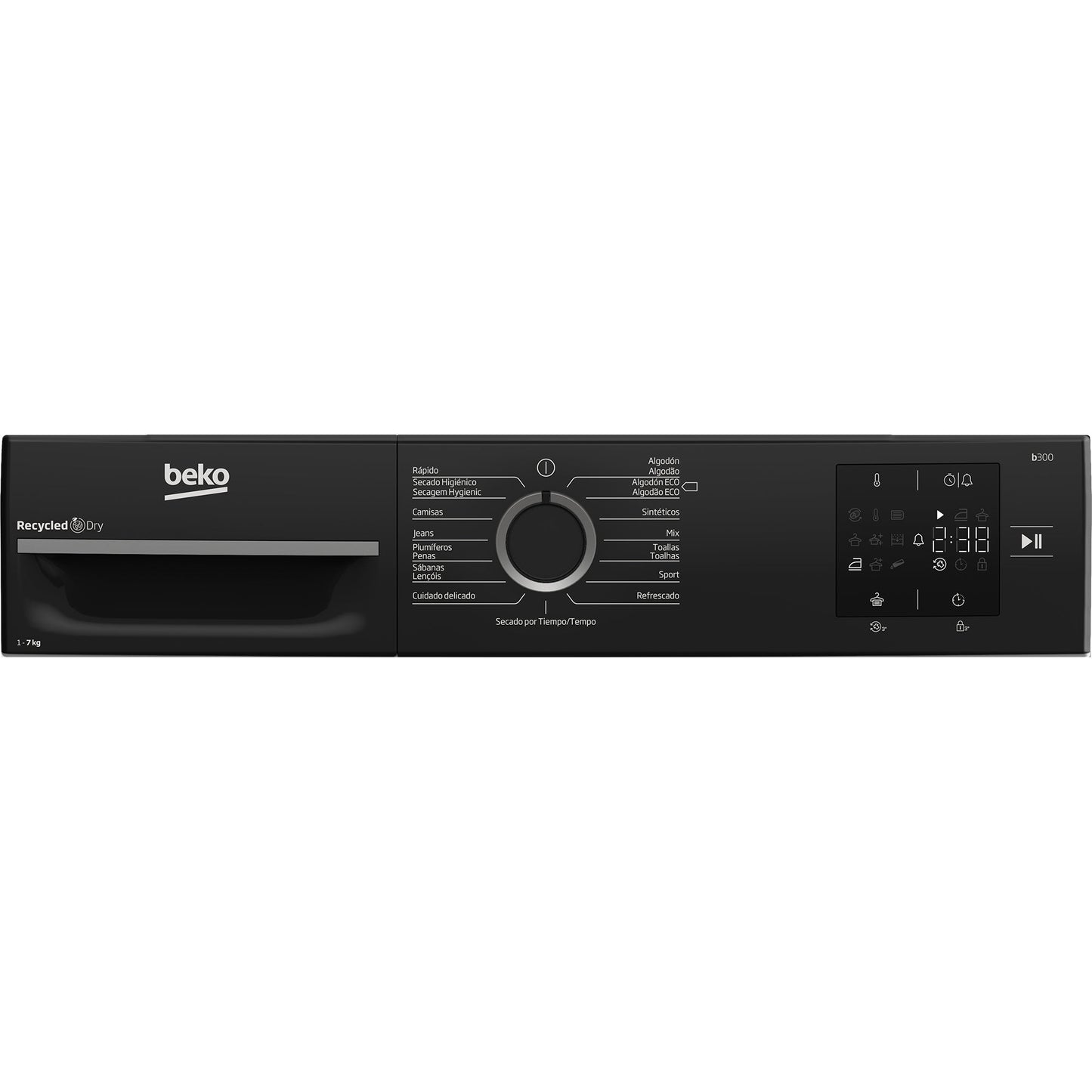 Secador de Roupa BEKO BM3T37230W | 7 kg, Bomba de Calor, Classe E