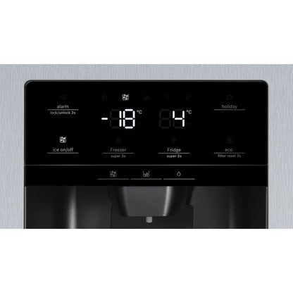 Frigorífico Americano Bosch KAD93AIDP | 562L, Classe D, NoFrost