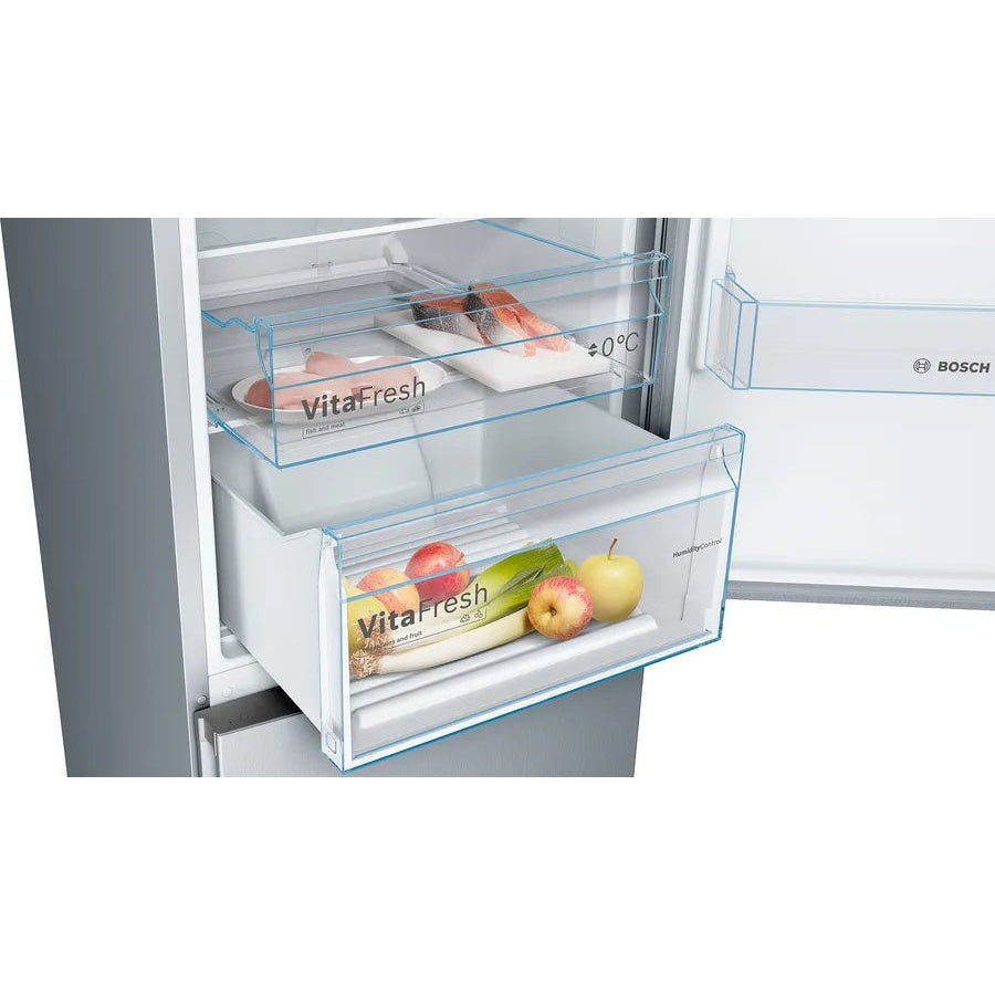 Frigorífico Combinado Bosch KGN39VIDB | 363L, Classe B, NoFrost