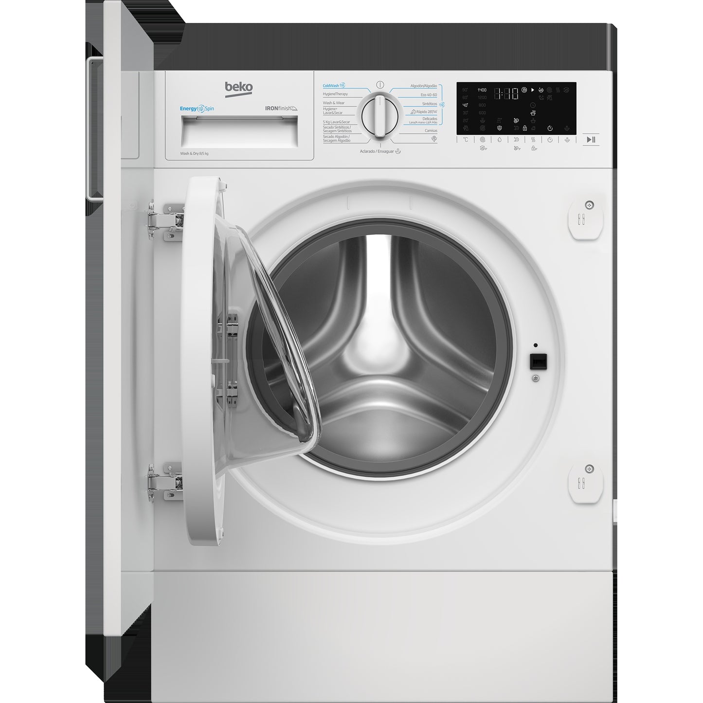 Máquina de Lavar e Secar Encastre BEKO B5DBT48437WB | 8kg, D