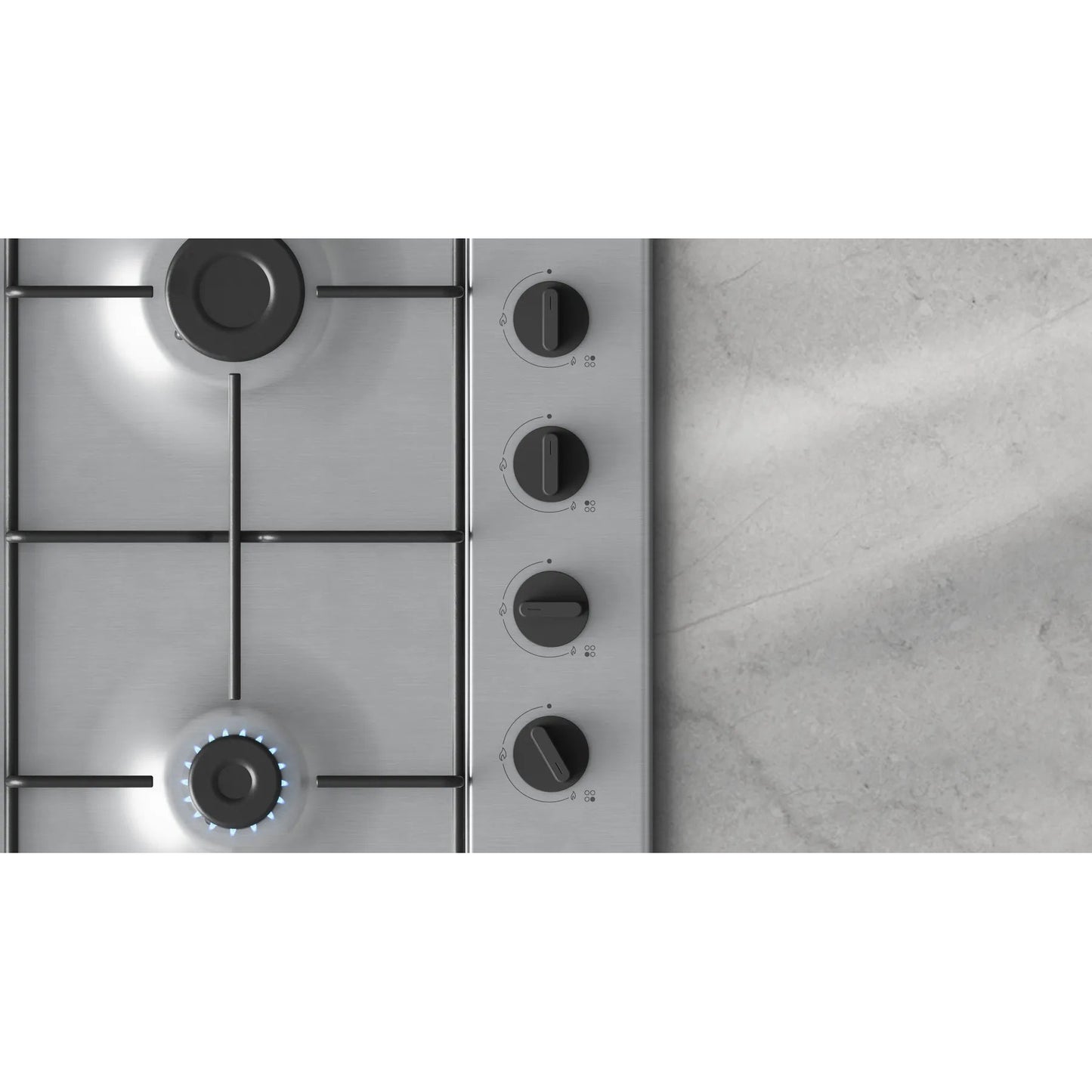 Placa a Gás Balay 3ETX464BB | 4 Queimadores, Inox, 7.500W