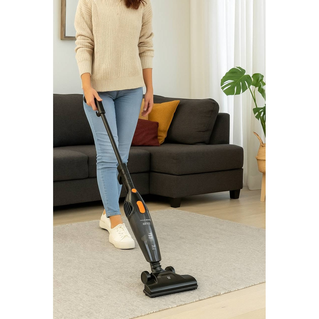 Aspirador Vertical FLAMA 1642FL | 29,6V, 70min, 600ml