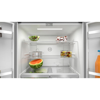 Frigorífico French Door Bosch KMC85LBEA | 547L, NoFrost, Vidro Preto