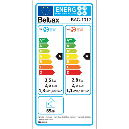 Ar Condicionado Portátil Beltax BAC1012 | 12000 BTU, WiFi, <65dB