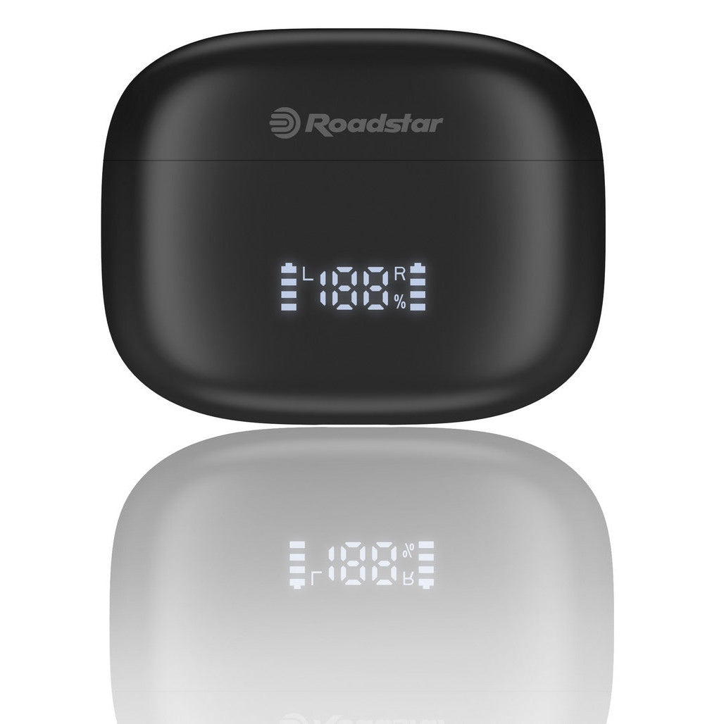 Auriculares Bluetooth Roadstar HED380NCBT/BK | ANC+ENC, 25h, USB-C