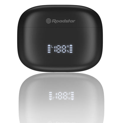 Auriculares Bluetooth Roadstar HED380NCBT/BK | ANC+ENC, 25h, USB-C