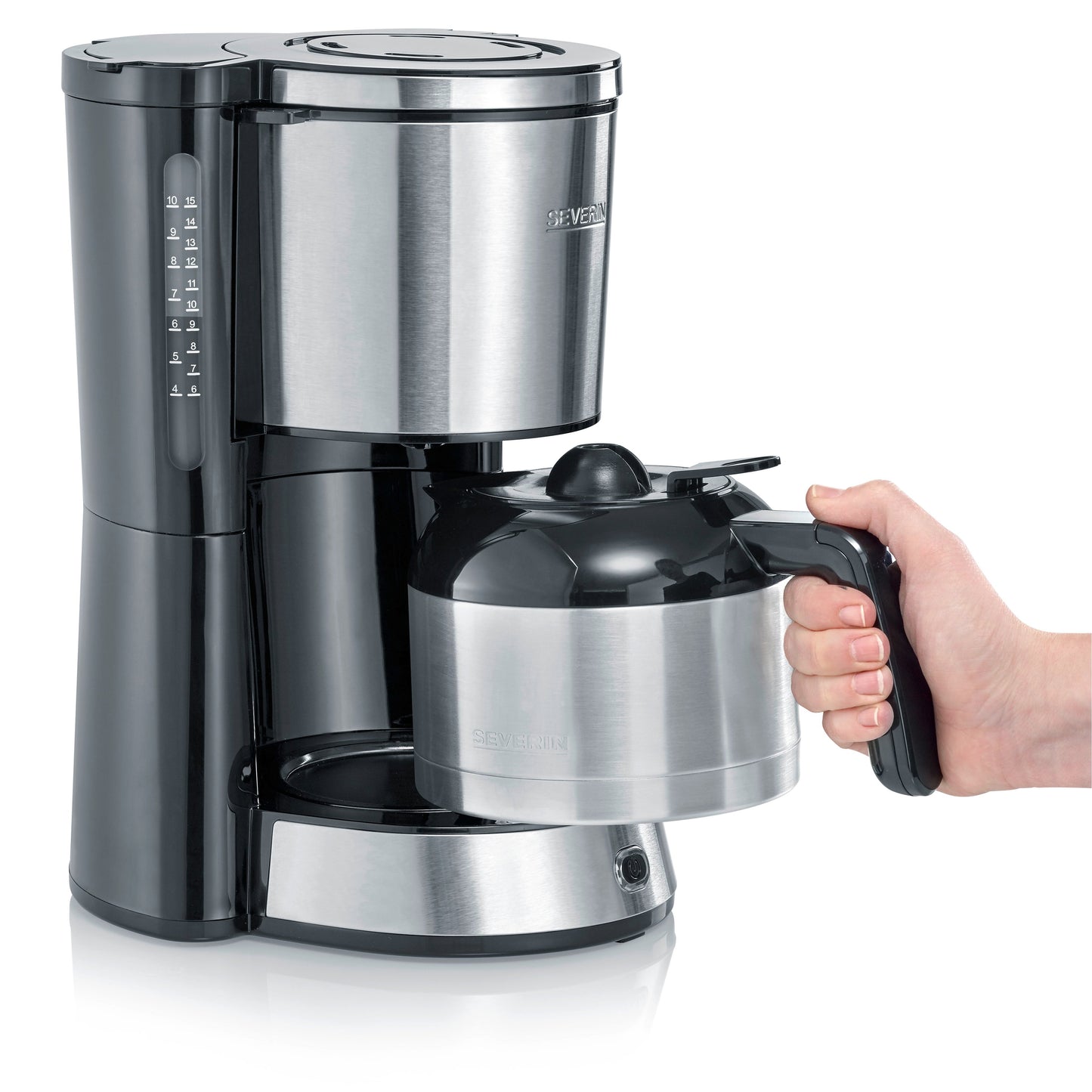 Máquina de Café de Filtro Severin KA4847 | 1.25L, 1000W, Térmica