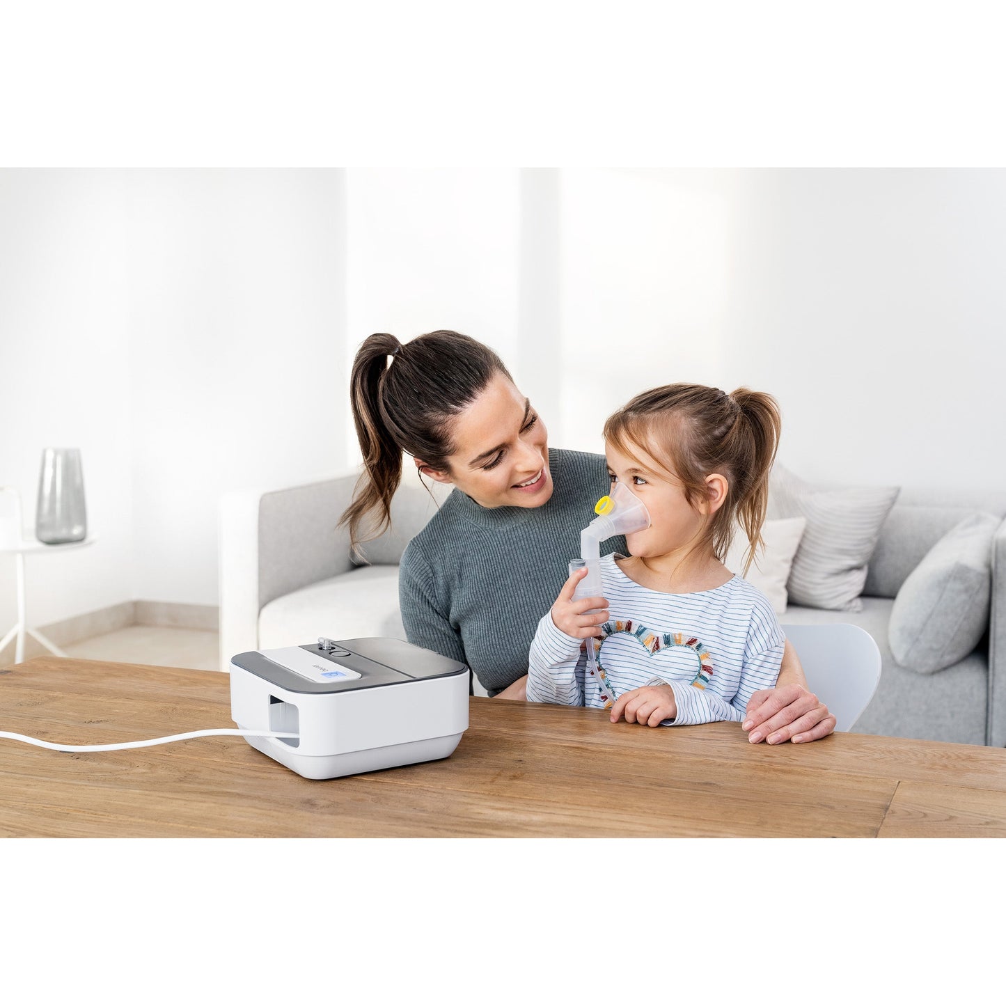 Nebulizador Beurer IH28Pro | 3.07μm, 0.35 ml/min, 0.5-1.45 bar