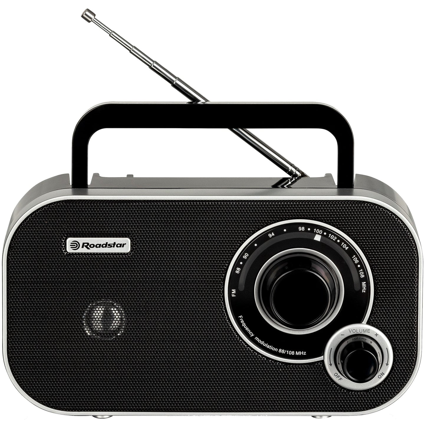 Rádio Roadstar TRA2235/BK | FM, Pilhas, 0.8W