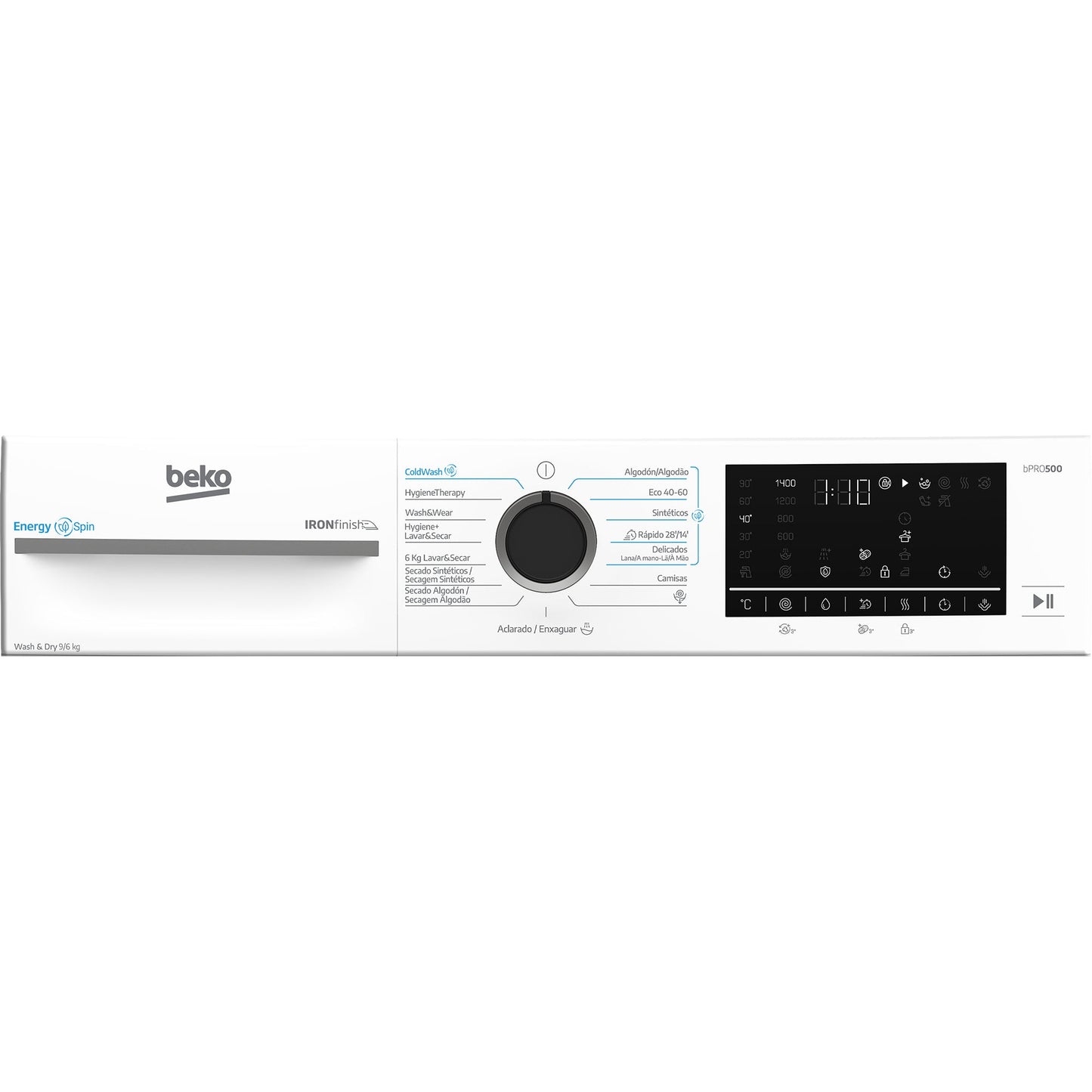 Máquina Lavar e Secar BEKO BM5DFT49437WB | 6kg, 1400 RPM, Classe A
