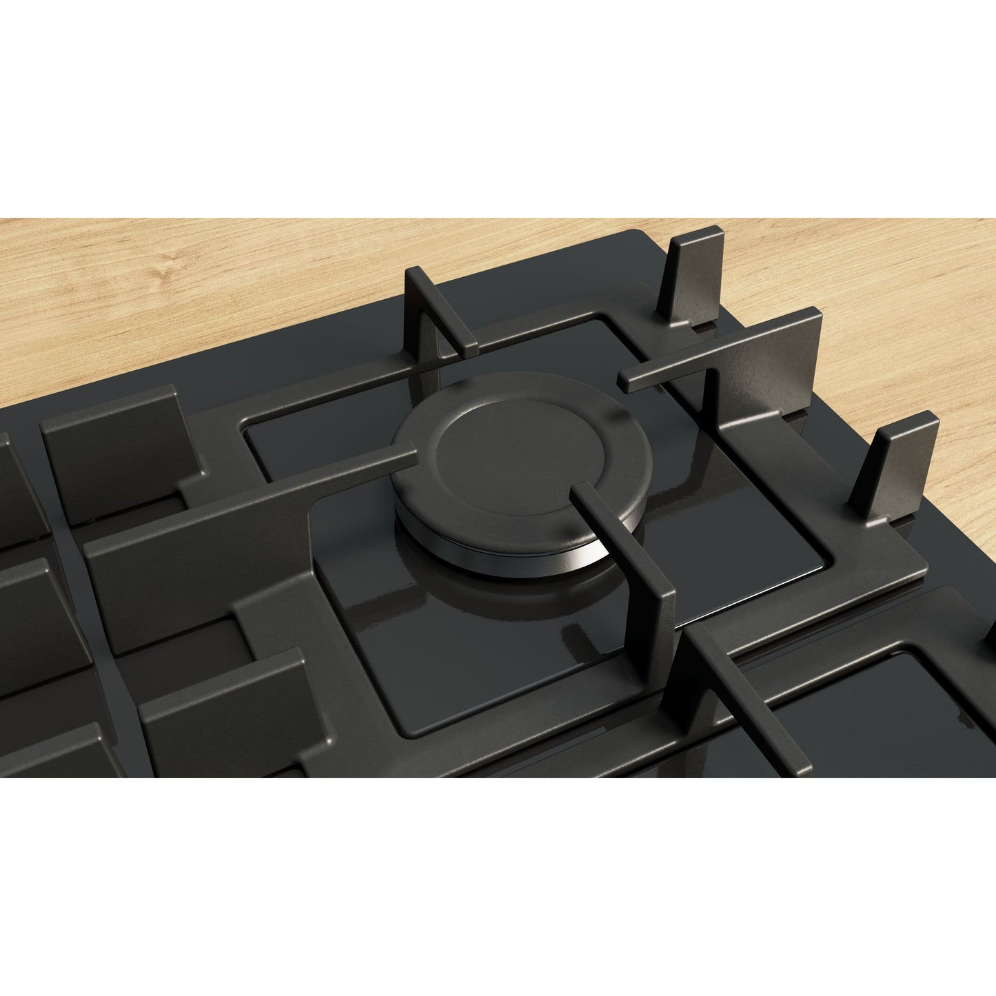 Placa a Gás Bosch PNP6B6K40 | 4 Queimadores, Vidro Preto, 60cm