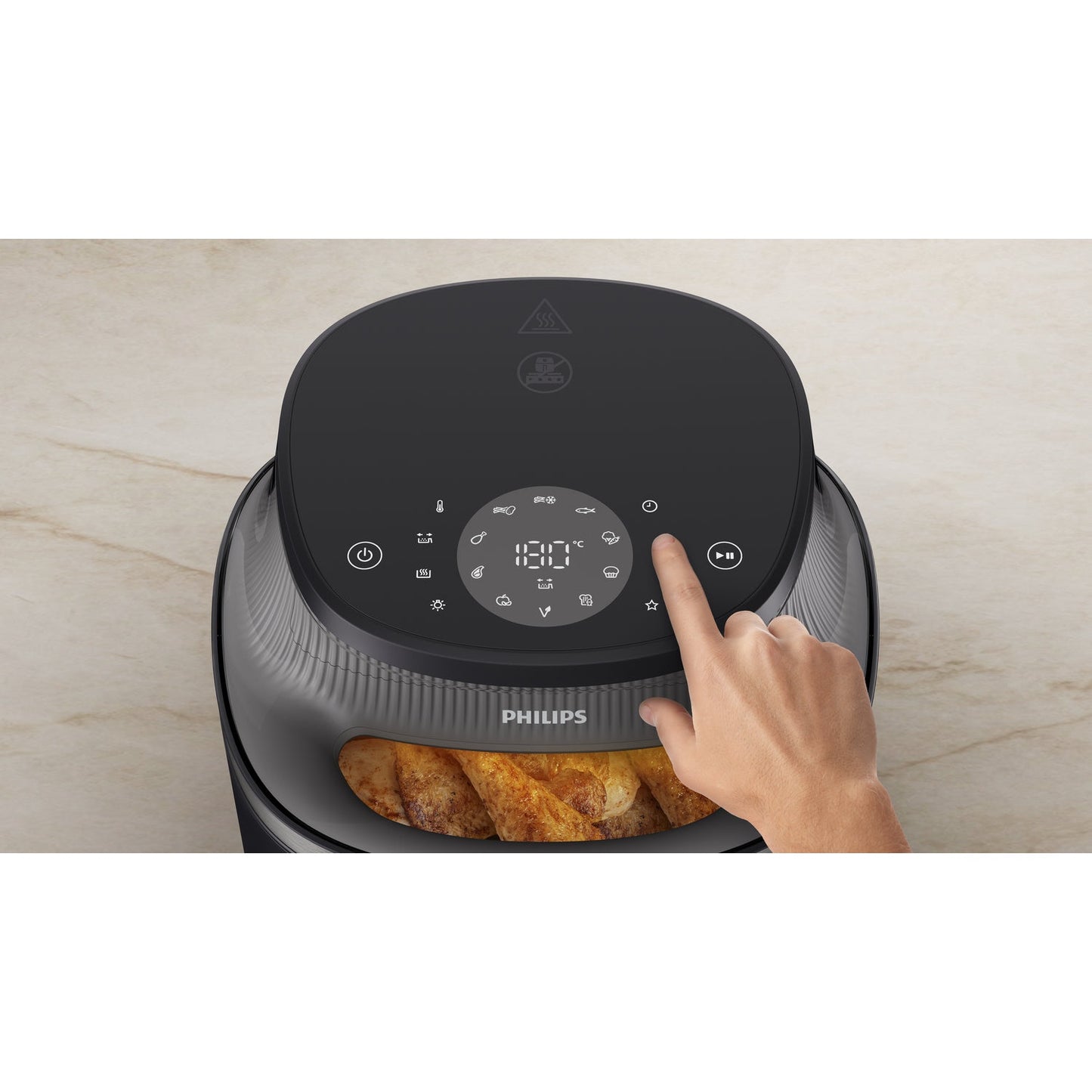 Fritadeira Philips Airfryer 342 | 7.2L, 1700W, 16 Programas