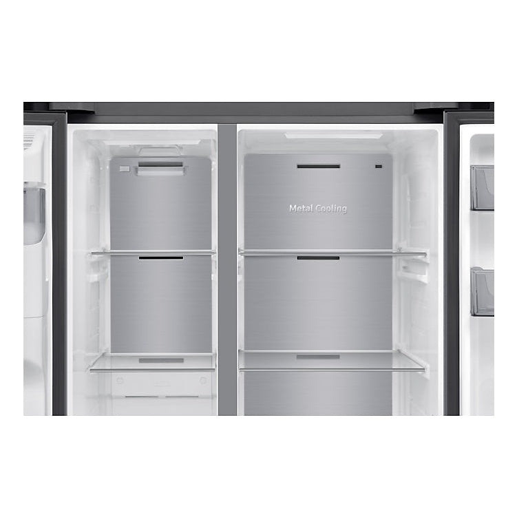 Frigorífico Side by Side Samsung RS70F65KETEF | 640L, No Frost, Inox