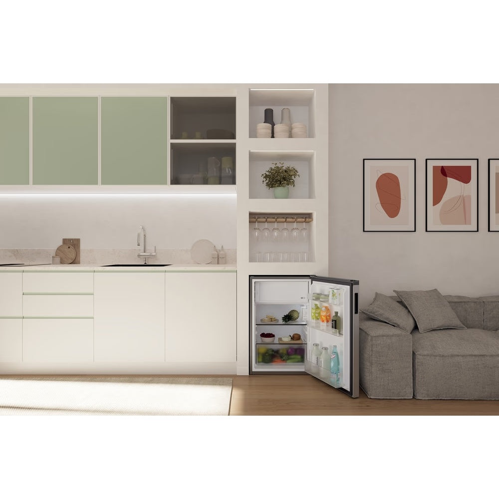 Frigorífico Mini Candy CNOQ2S58EX | 114L, Classe E, Inox