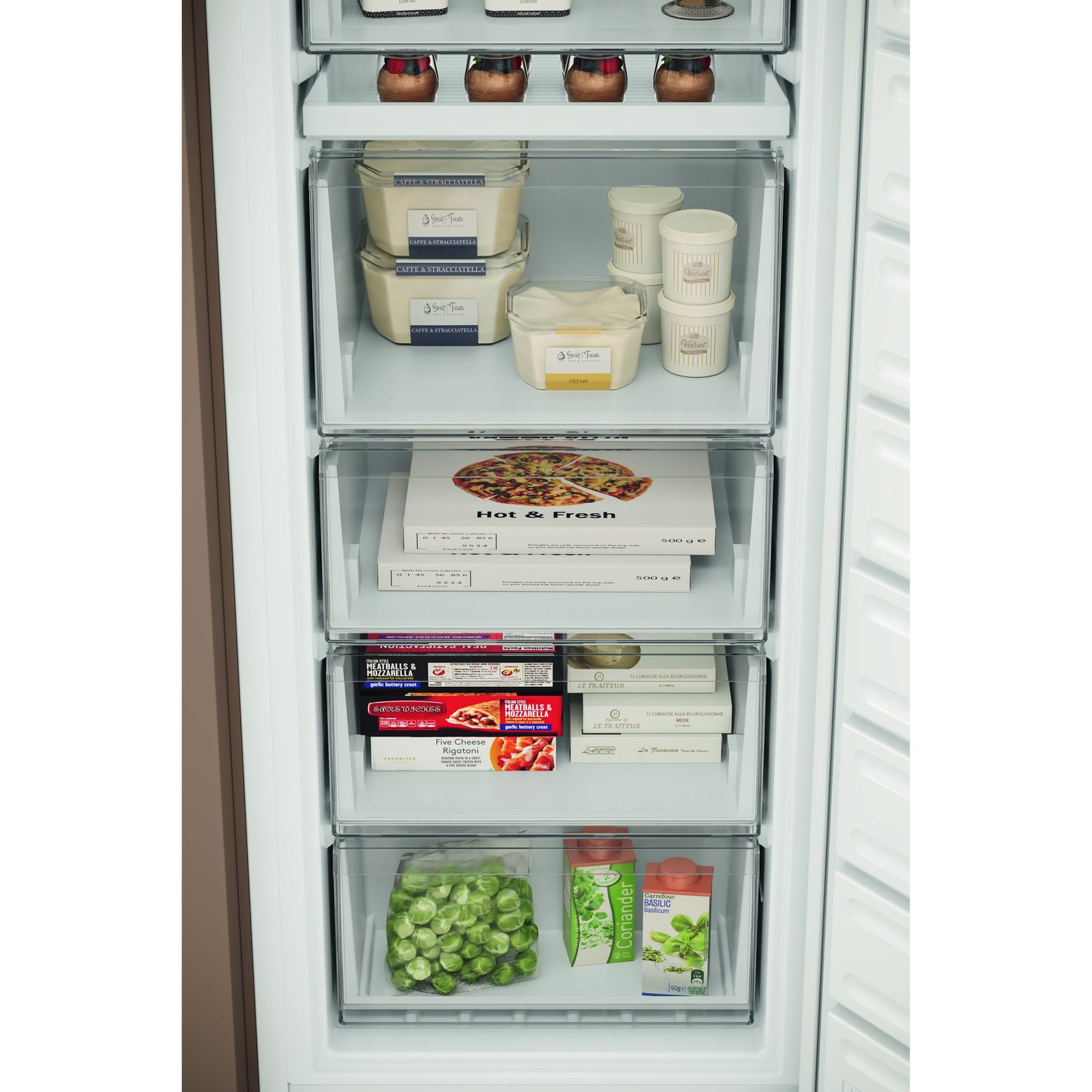 Congelador Vertical Encastre Hotpoint HASD18F013A1 | 209L, No Frost, E