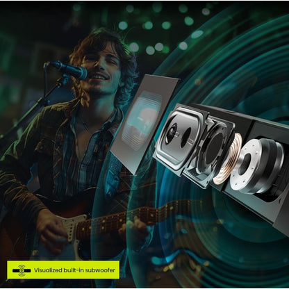 Soundbar Hisense Hs2000 | 240W, 2.1 Canais, Dolby Digital+