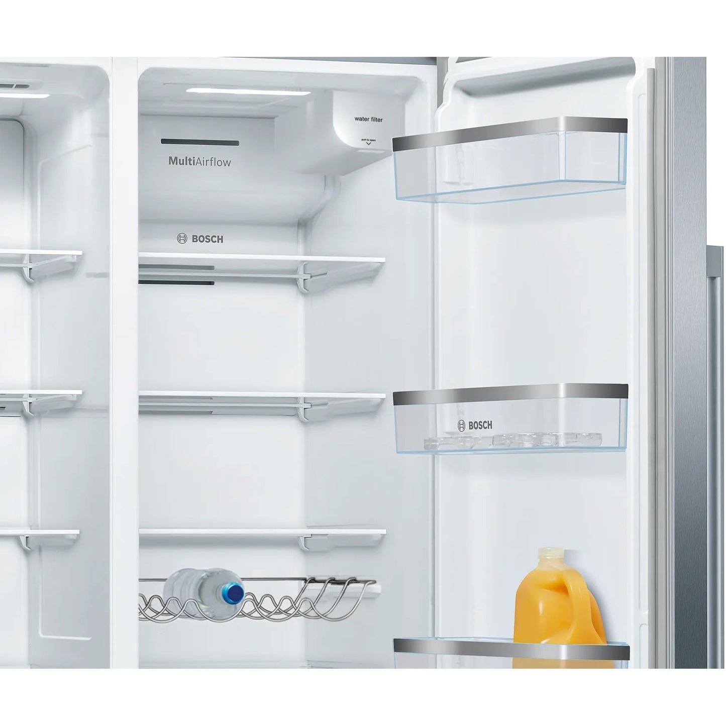 Frigorífico Americano Bosch KAD93AIDP | 562L, Classe D, NoFrost