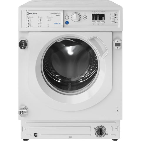 Máquina de Lavar e Secar Roupa Encastre Indesit BI WDIL 861485 EU | 8/6kg