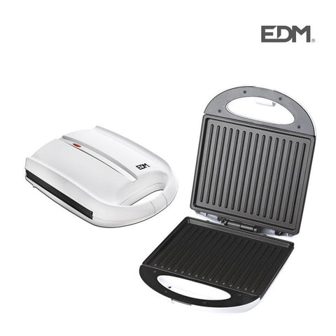 Sanduicheira Grill EDM 07665 | 1400W, Antiaderente, Branco