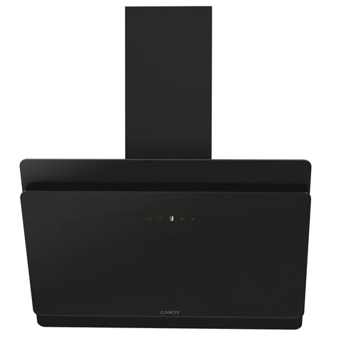 Chaminé Candy CVMA 70 N | 502 m³/h, Vidro Preto, LED