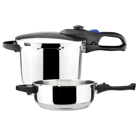 Panela Pressão Magefesa Favorit Trio 3+6 LTS | 3+6L, 5 Seg, Indução