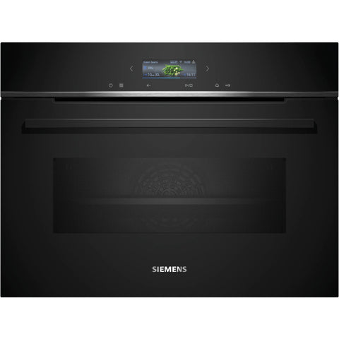Forno Compacto Siemens CM776GKB1 | 45L, Micro-ondas, Pirolítico