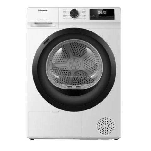 Secador de Roupa Hisense DHQE800BW | 8kg, Bomba de Calor, A++