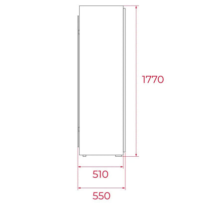 Arca Vertical Encastre TEKA RSF 73385 FI | 212L, NoFrost, Classe D