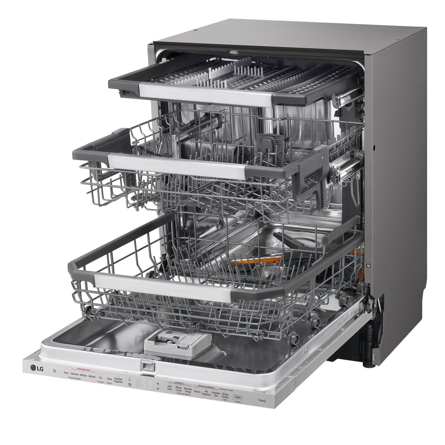 Máquina de Lavar Loiça LG DB597TXS | 14 Talheres, Wi-Fi, A